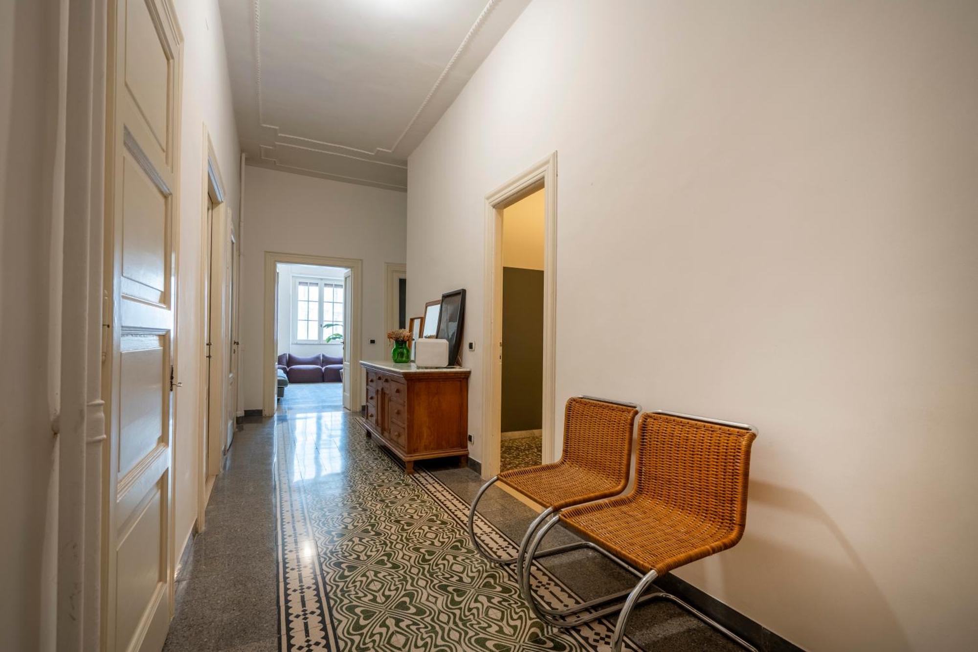 Zaum House, Quartiere Umbertino. 120 Mq Lejlighed Bari Eksteriør billede