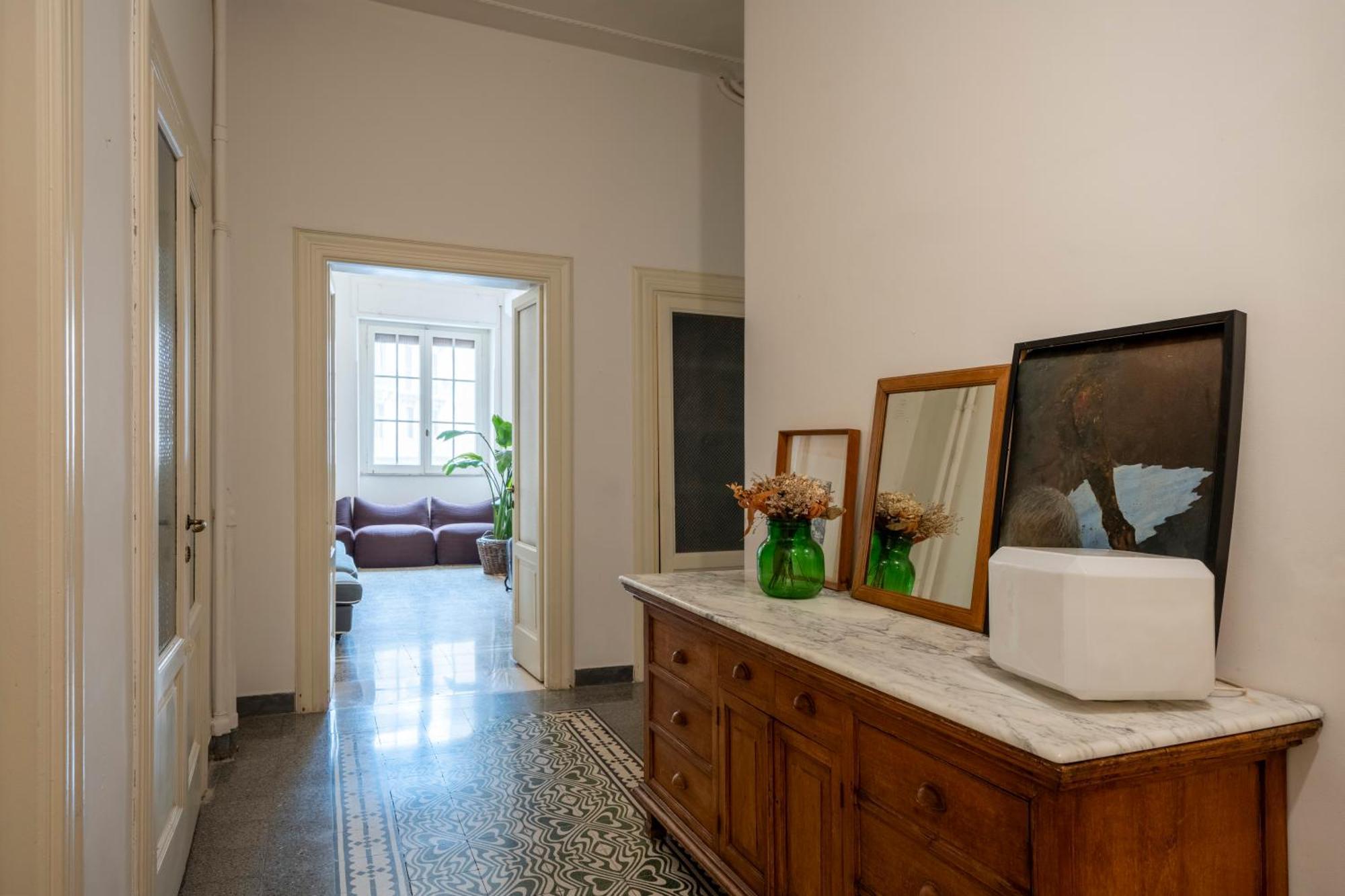 Zaum House, Quartiere Umbertino. 120 Mq Lejlighed Bari Eksteriør billede